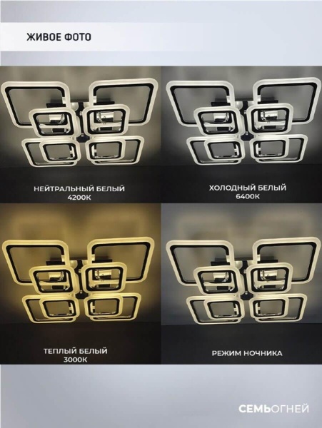 Потолочная люстра Seven Fires Betni SF7100/8C-CR