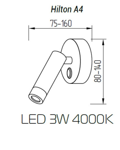 Бра TopDecor Hilton A4 12