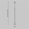 Подвесной светильник Maytoni Technical Arrow P064PL-01G