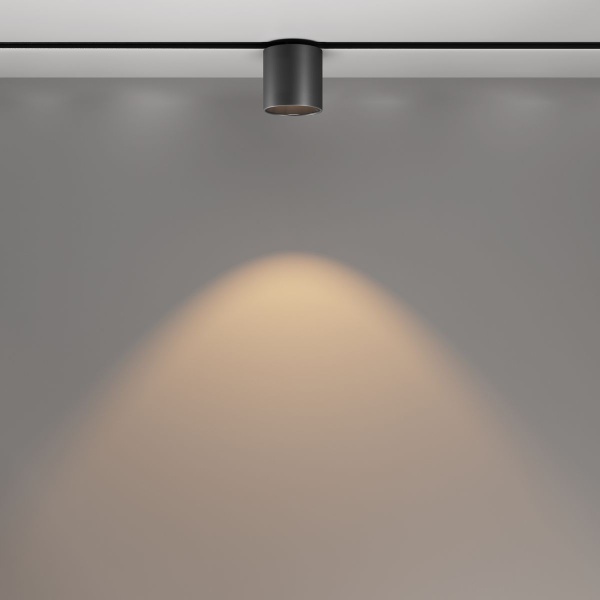 Трековый светодиодный светильник Maytoni Technical Magnetic Exility Alfa S TR132-2-7W3K-B
