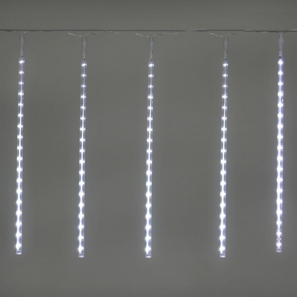 Cветодиодная гирлянда Sneha Тающие сосульки 230V белый мерцающий A-947 WT