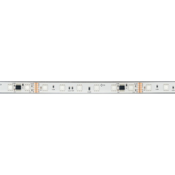 Светодиодная лента герметичная Arlight 14W/m 60LED/m 5060SMD разноцветный 5М DMX-PFS-B60-12mm 24V 039608