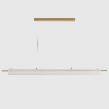 Подвесной светодиодный светильник Crystal Lux Tunnel SP40 Led Brass