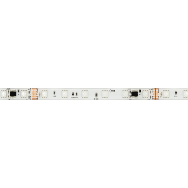 Светодиодная лента герметичная Arlight 14W/m 60LED/m 5060SMD разноцветный 5М DMX-SE-B60-10mm 24V 039607