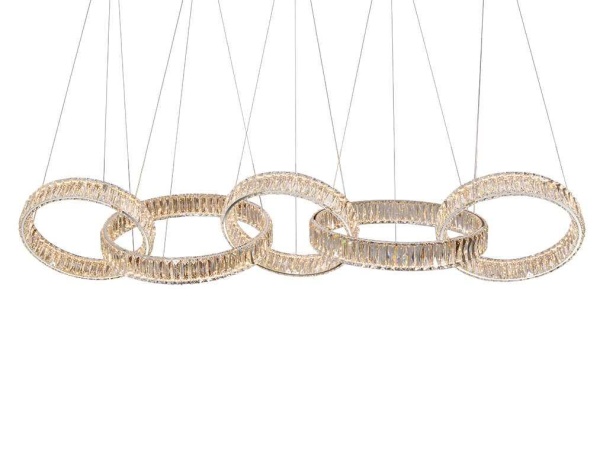 Люстра NEWPORT 8245N/S chrome