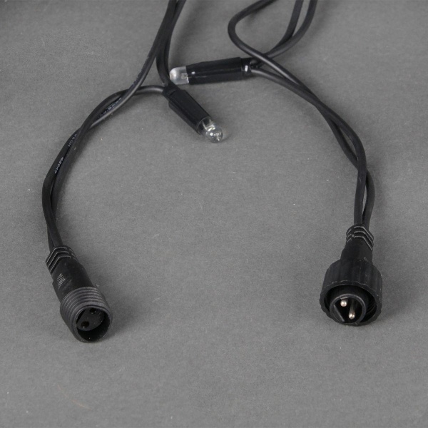 Уличная светодиодная гирлянда Sneha нить 24V теплый белый мерцающий A-504A WW/WT FLASH