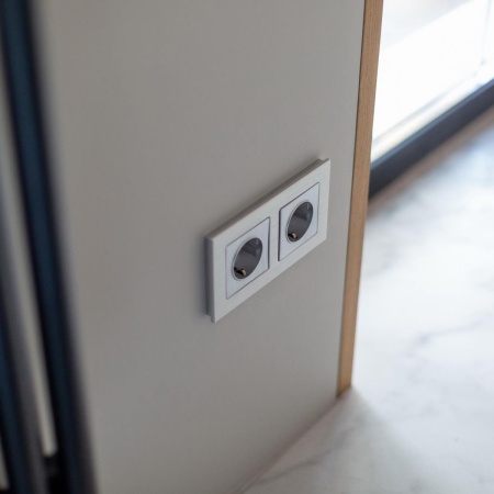 Рамка на 2 поста Werkel Aluminium алюминий W0021706 4690389158032