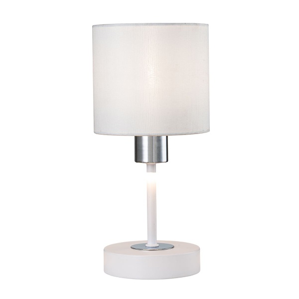Настольная лампа Escada Denver 1109/1 White/Silver