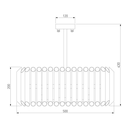 Потолочная люстра Bogates Castellie 362/5