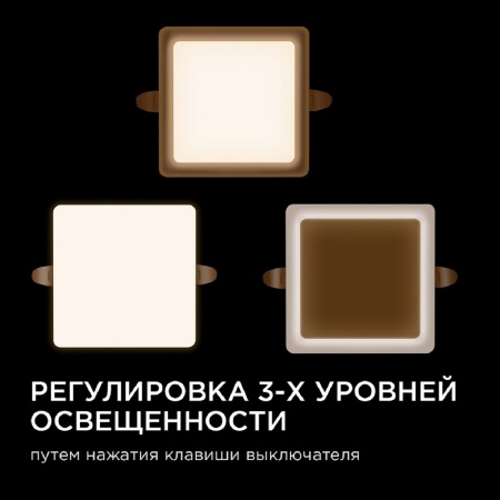 Встраиваемая светодиодная панель Apeyron 06-114 Встраиваемая светодиодная панель Apeyron 06-114