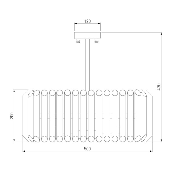 Потолочная люстра Bogates Castellie 362/5
