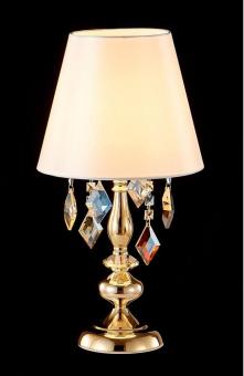 Настольная лампа Crystal Lux Mercedes LG1 Gold/Color