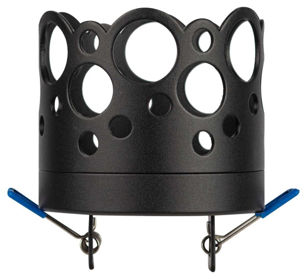 Светильник встраиваемый ЭРА DK115 SBK под лампу GX53 черный матовый Б0061184