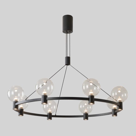 Люстра Crystal Lux DUET SP56W LED BLACK