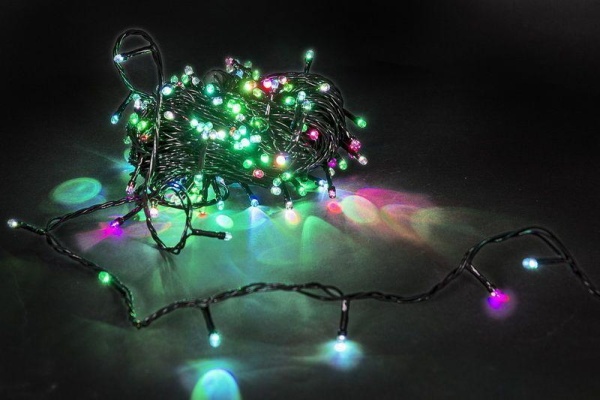 Cветодиодная гирлянда Sneha нить 230V разноцветный хамелеон A-244 RGB