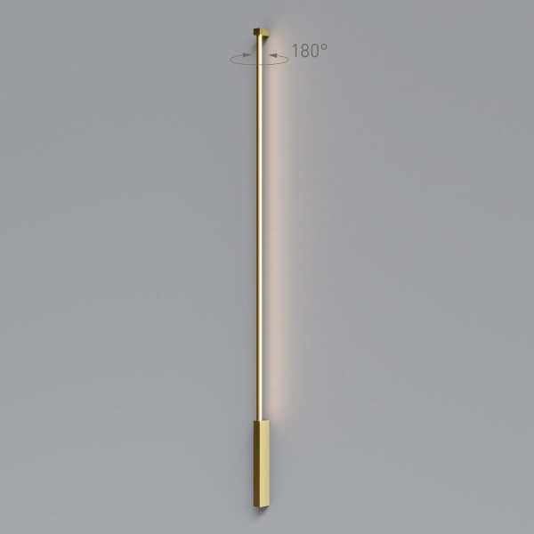 Настенный светодиодный светильник Elektrostandard Alto LED латунь 3000K 40133/LED a069821