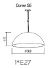 Подвесной светильник TopDecor Dome S6 11