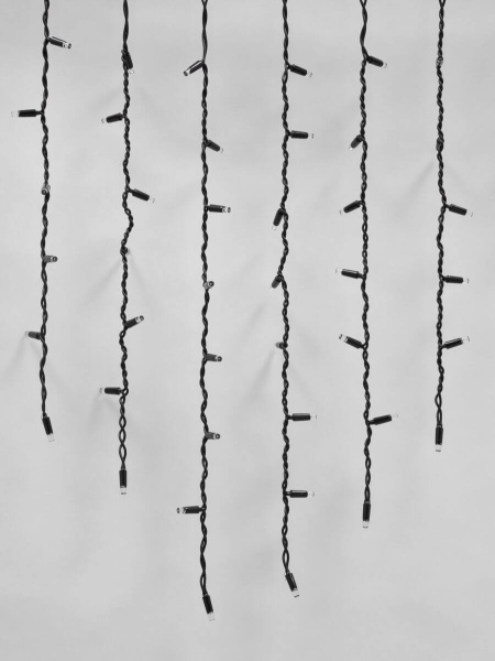 Уличная светодиодная гирлянда Uniel занавес 220V теплый белый ULD-C2030-240/TBK Warm White IP67 UL-00003938