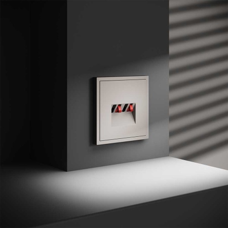 Розетка акустическая встраиваемая Voltum S70 4-местная, (кашемир) VLS060303