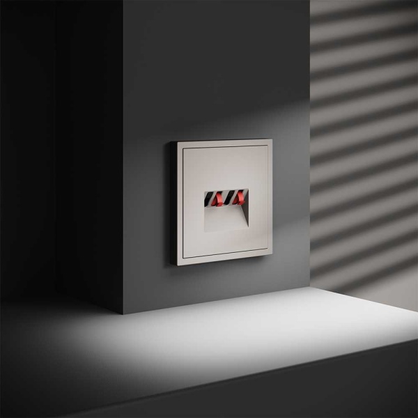 Розетка акустическая встраиваемая Voltum S70 4-местная, (кашемир) VLS060303