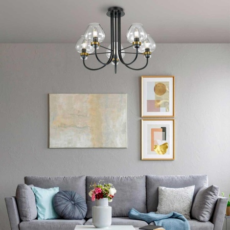 Потолочная люстра Lumion Lofti Ilona 3708/5C