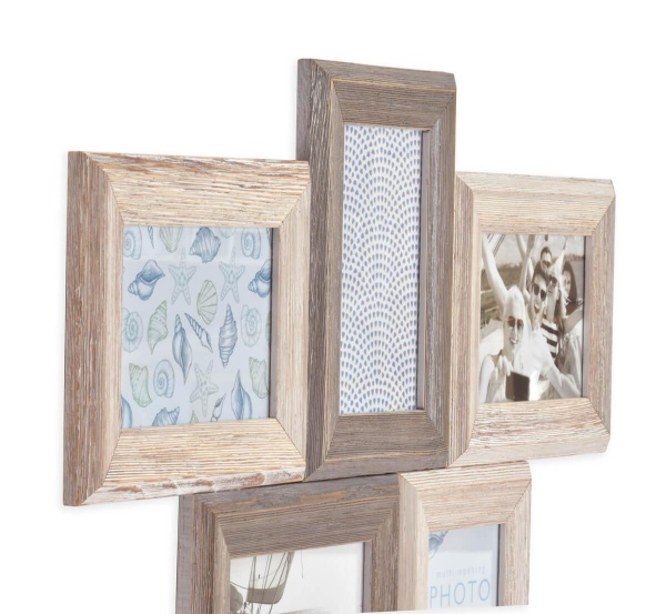 Фоторамка Innova PI09962 Ф/рамка 5 фото, 5x 10*15cm Natural Wood, дерево (6/120) Б0037332