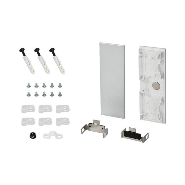 Набор заглушек Arlight S2-Wall-X2-H128 Silver 021232 Набор заглушек Arlight S2-Wall-X2-H128 Silver 021232