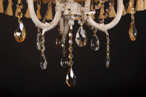 Подвесная люстра Abrasax SD762 Peach Crystall