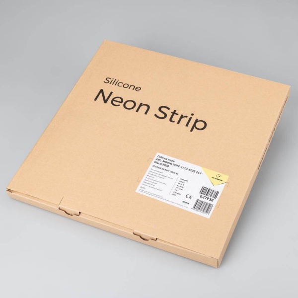 Гибкий неон Arlight 9.6W/m 120LED/m 2835SMD теплый белый 5M ARL-Moonlight-1712-Side 24V Warm 027938