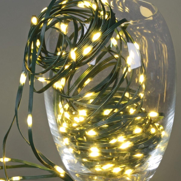 Cветодиодная гирлянда Sneha Капля 230V теплый белый 8 режимов A-509A WW