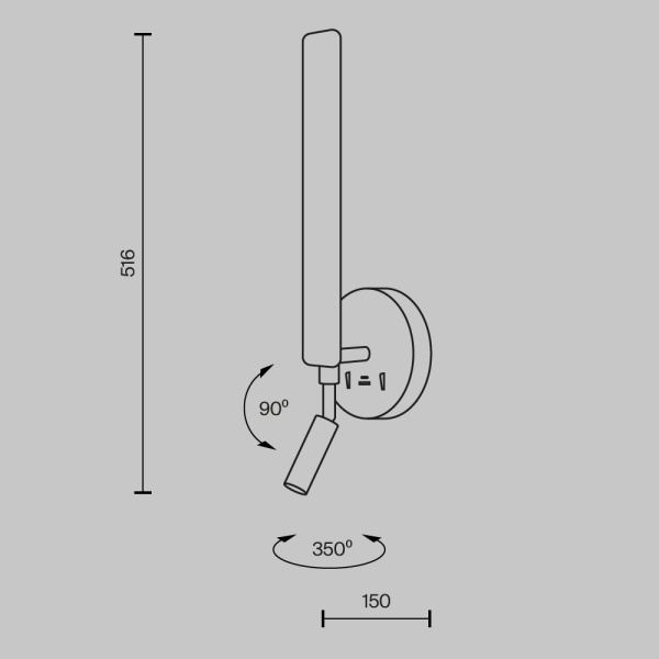 Бра Maytoni MOD214WL-L8W3K1