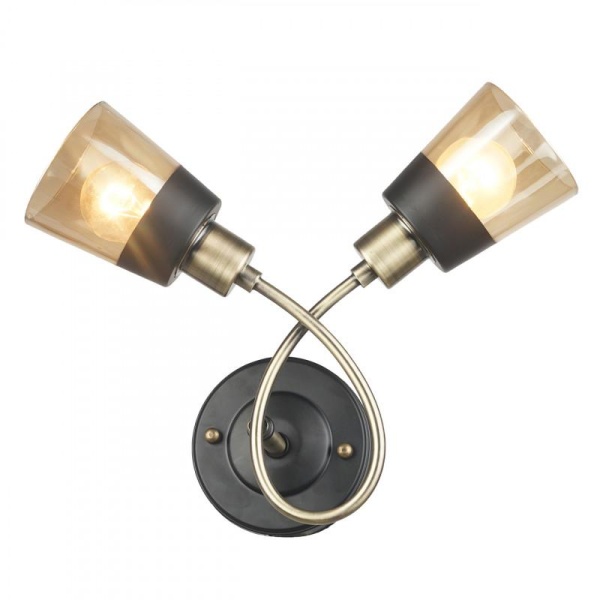 Бра IMEX MD.4045-2-W AB+BK