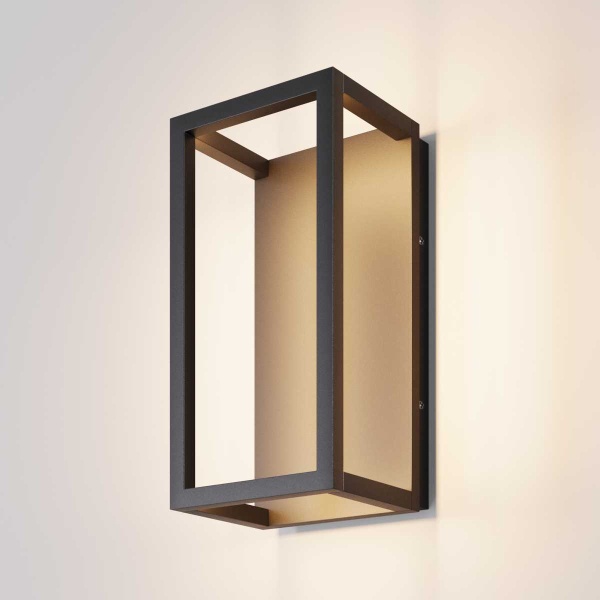 Уличный настенный светильник Maytoni Outdoor Frame O527WL-L12B3K