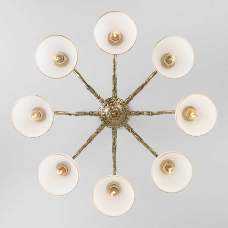 Потолочная люстра Eurosvet Caldera 60106/8 античная бронза