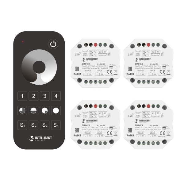 Диммер Arlight Smart-Set-Triac-601-72-Dim-PD-IN Black 036199