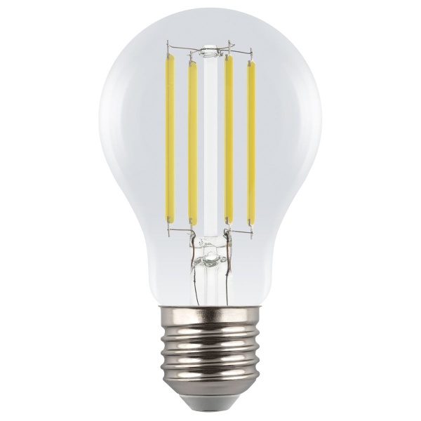 Лампа светодиодная Uniel E27 5W 3000K прозрачная LED-A60-5W/3000K/E27/CL GLY01TR UL-00011932