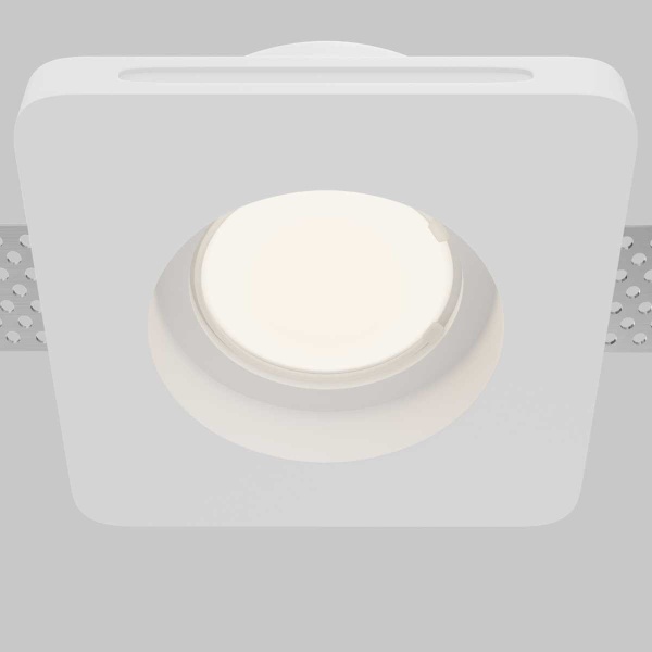 Встраиваемый светильник Maytoni Technical Gyps Modern DL002-GU10-01-W