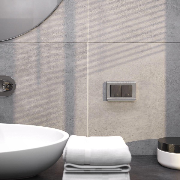 Розетка двойная влагозащищенная с заземлением с защитной крышкой и шторками Werkel графит рифленый W5071206 4690389178139 Розетка двойная влагозащищенная с заземлением с защитной крышкой и шторками Werkel графит рифленый W5071206 4690389178139