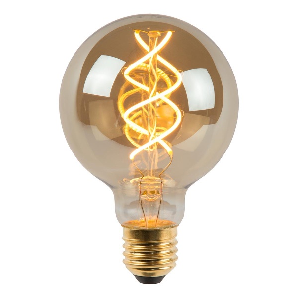 Лампа светодиодная диммируемая Lucide E27 5W 2200K 49030/05/65