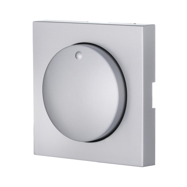 Накладка LK Studio светорегулятора с желтой световой индикацией (серебристый металлик) LK80 847103-1