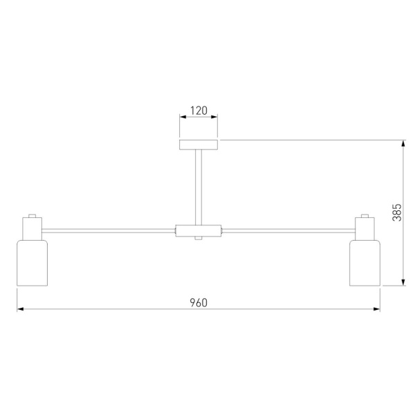 Потолочная люстра Eurosvet Vegga 70160/12 латунь