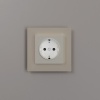 Розетка с подсветкой Werkel айвори a069610