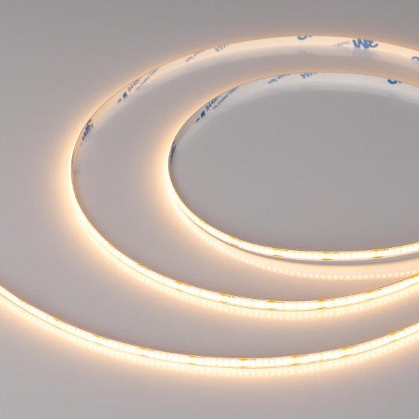 Светодиодная лента Arlight 7,2W/m 400LED/m CSPSMD теплый белый 5М COB-X400-5mm 24V 041697