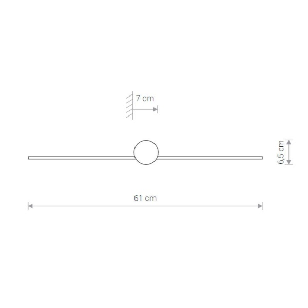 Настенный светодиодный светильник Nowodvorski Triangles Led 8127