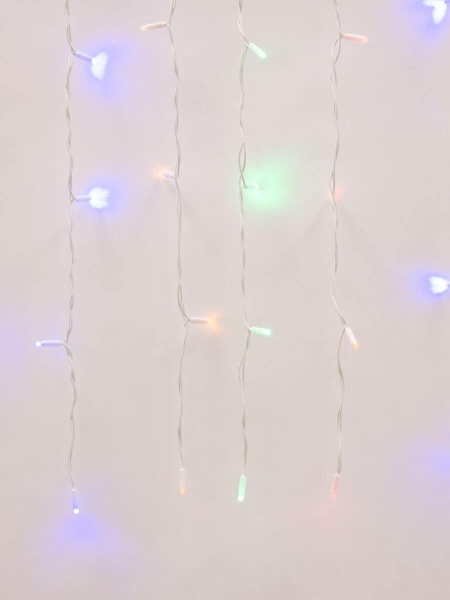 Светодиодная гирлянда Uniel бахрома 230V разноцветный ULD-B3010-200/TWK Multi IP67 UL-00002272