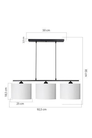 Подвесная люстра Toplight Laurene TL1610H-03WH