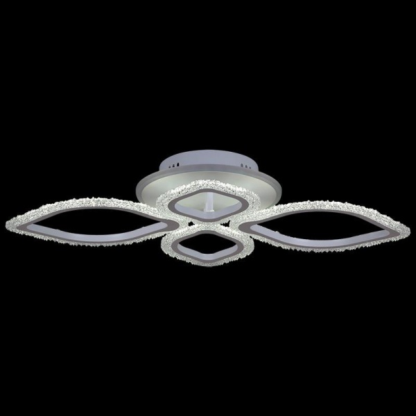 Потолочная светодиодная люстра Reluce 08407-0.3-2+2 WH (RGB)