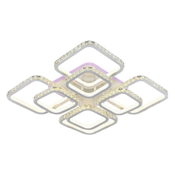 Потолочная светодиодная люстра Profit Light 8010/4+4 WHT