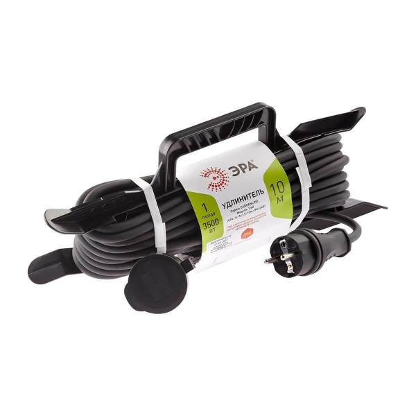 Удлинитель силовой ЭРА 1гн 10м с/з UFx-1e-3x1,5-10m-IP44(kg) Б0050867 Удлинитель силовой ЭРА 1гн 10м с/з UFx-1e-3x1,5-10m-IP44(kg) Б0050867