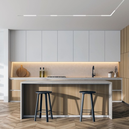 Трековый светодиодный светильник Denkirs Smart Linear DK8005-WH